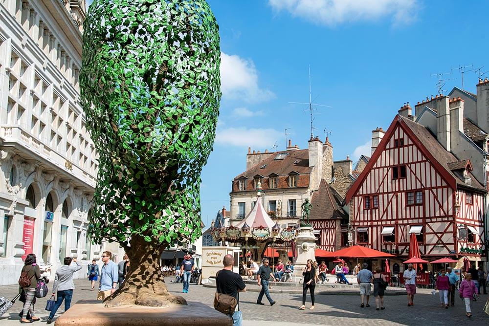 Visite guidée de Dijon en Bourgogne Franche-Comté, Place