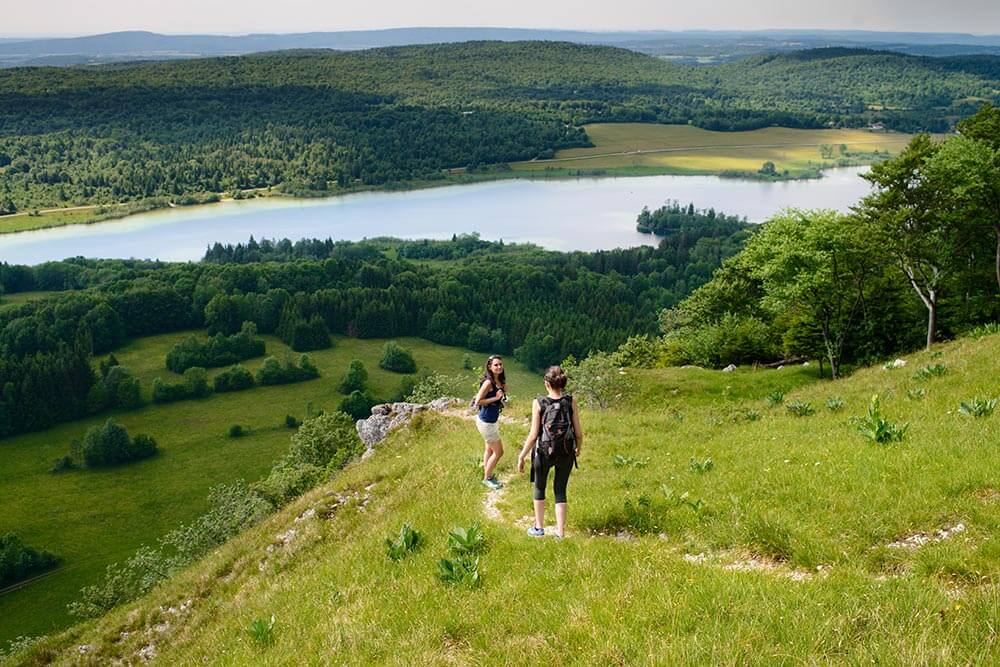 Visite guidée du Lac d'Ilay dans le Jura