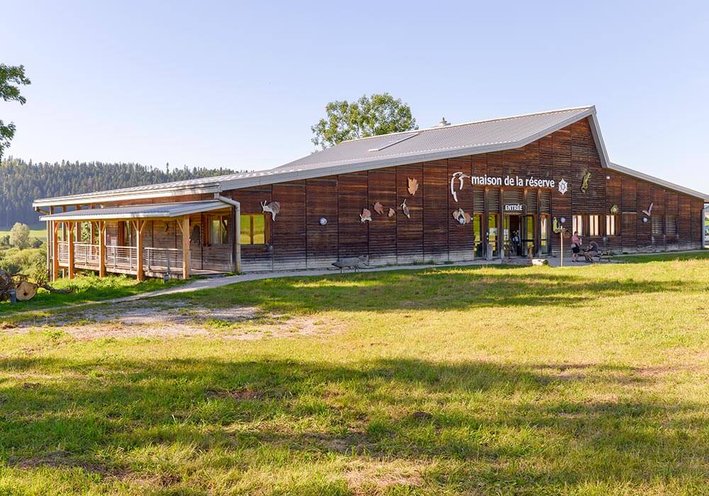 Visite guidée des tourbières de Frasne, maison de la réserve